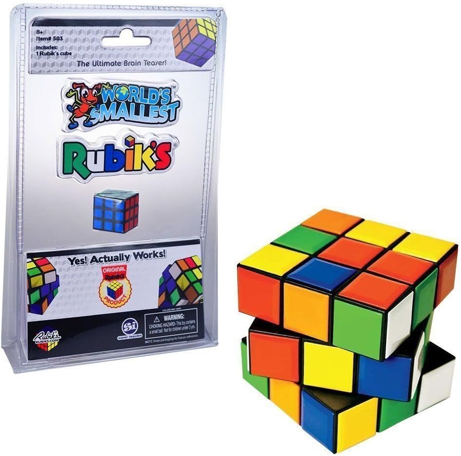 World's Smallest Rubik's® Cube- Rust & Cinder- {{Product type}}