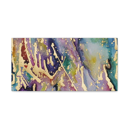 Purple Rain Canvas Gallery Wraps 20″ x 10″ 1.25"