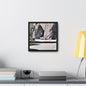 At the Needles Gallery Canvas Wraps Square Frame 12″ x 12″ Premium Gallery Wraps (1.25″) Black