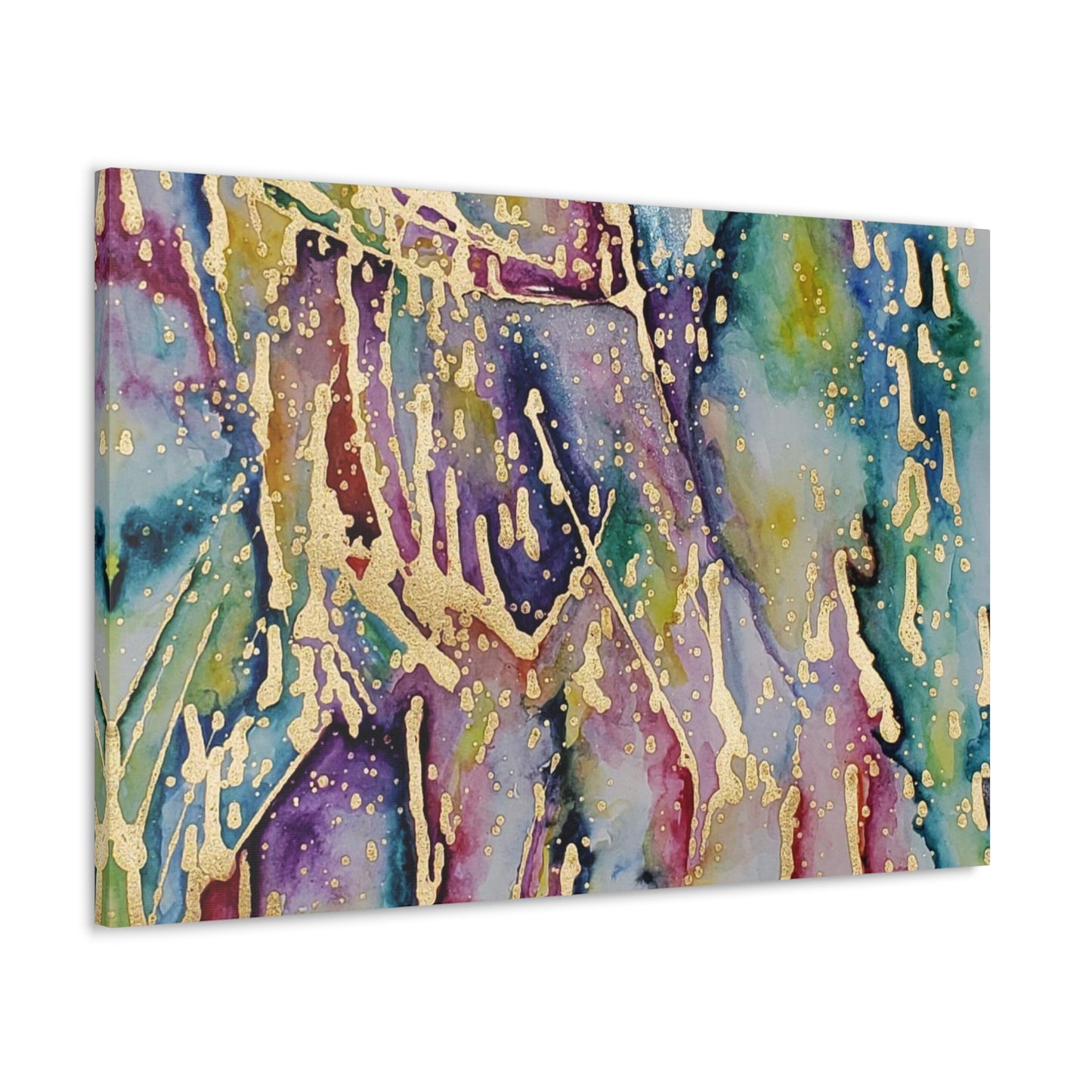 Purple Rain Canvas Gallery Wraps