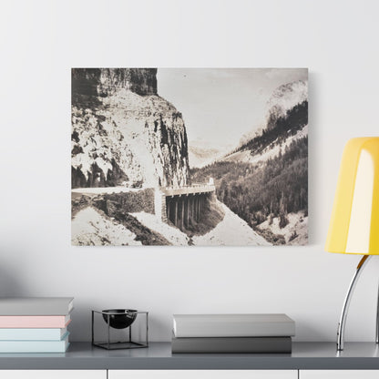 Golden Gate Canyon Colorado Satin Canvas Stretched 24″ x 18″ (Horizontal) 1.5"
