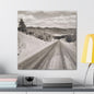 Western Road Canvas Gallery Wraps 24″ x 24″ 1.25"