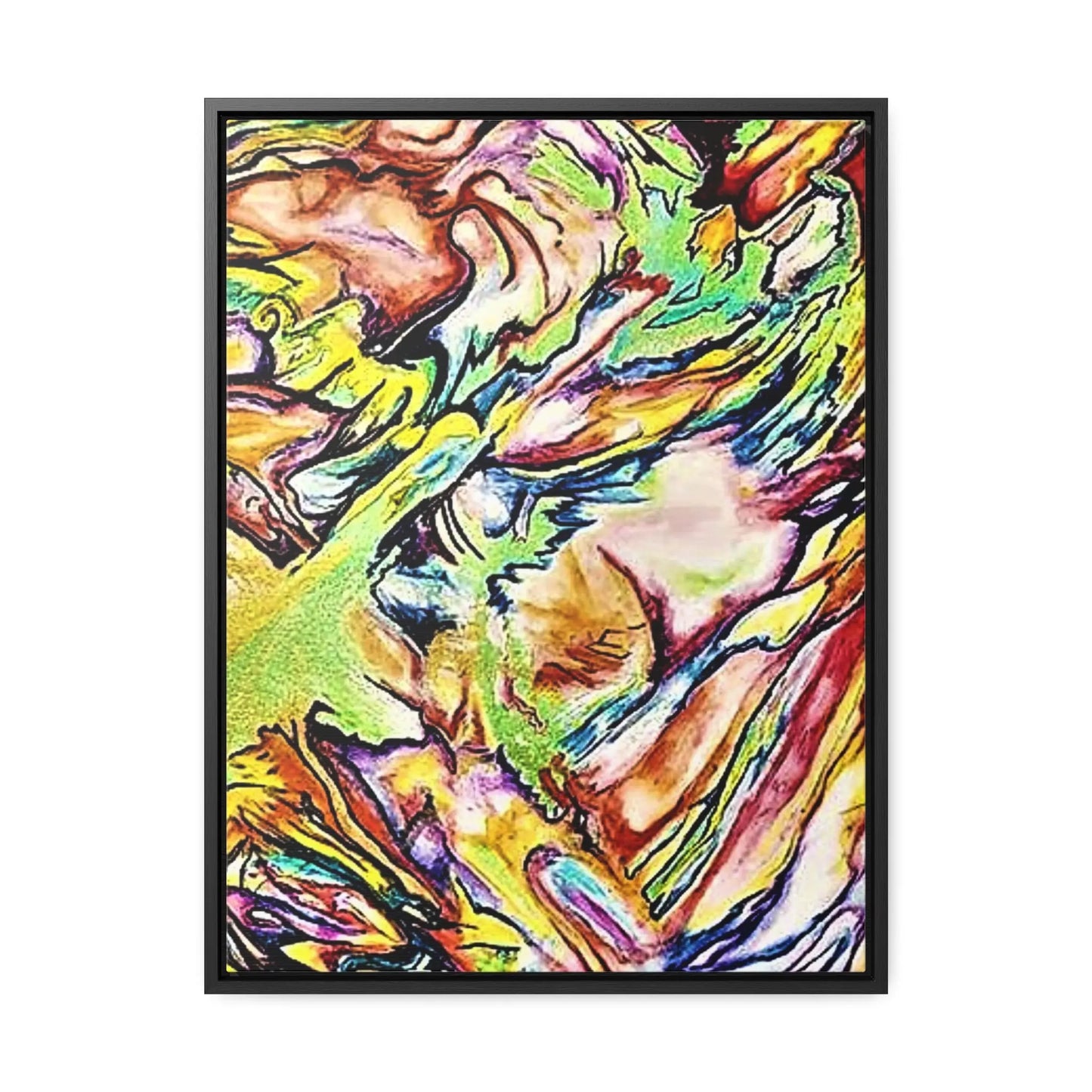 Phoenix Rising Gallery Canvas Wraps, Vertical Frame 18″ x 24″ Premium Gallery Wraps (1.25″)