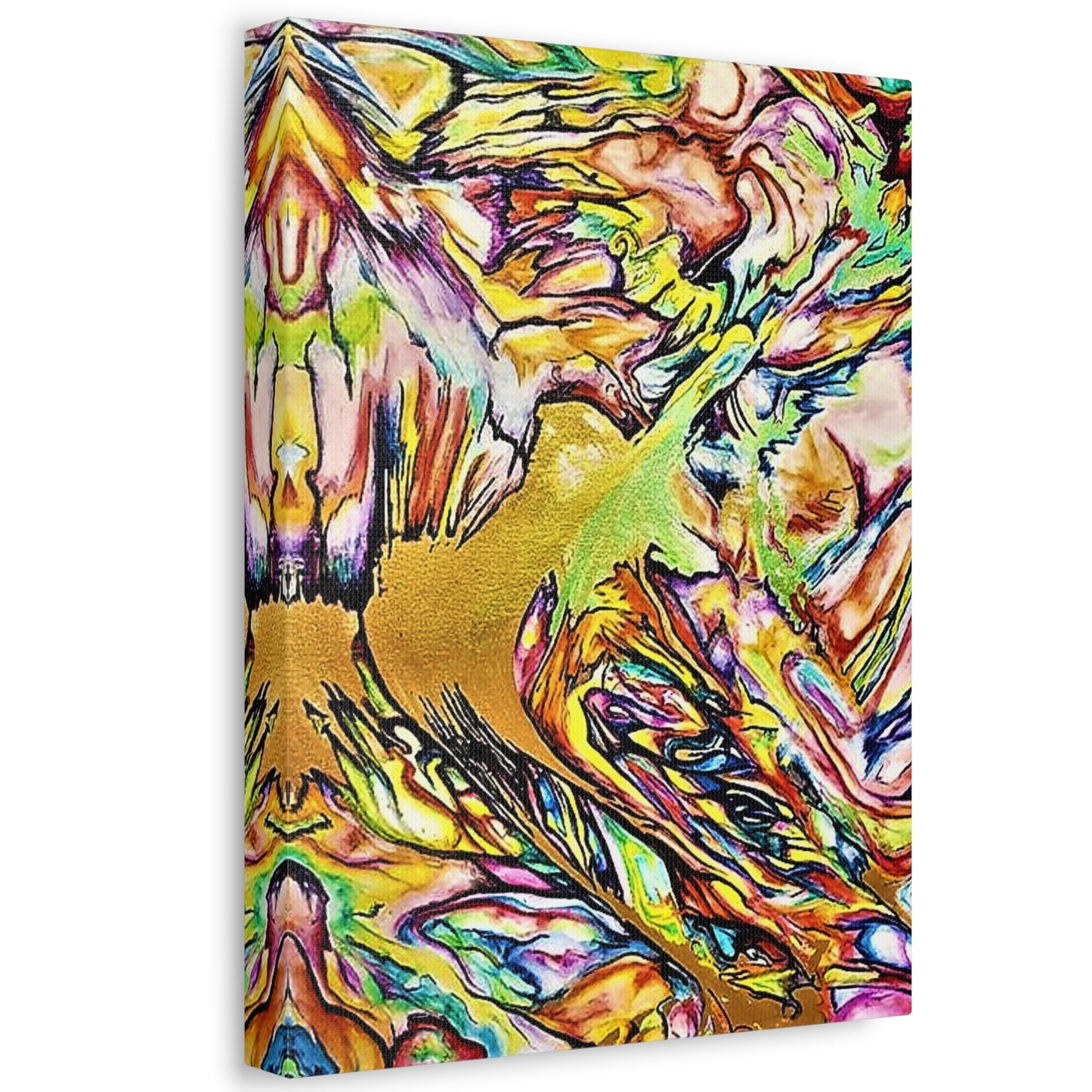 Phoenix Rising Stretched Canvas