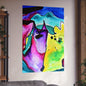 Cat Dog Fine Art Posters 32″ x 48″ (Vertical) Matte