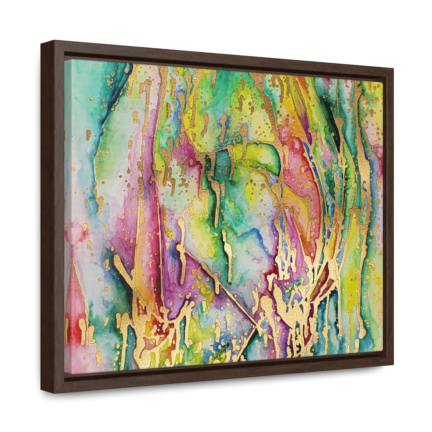 Acid Face Gallery Canvas Wraps, Horizontal Frame