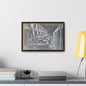 Boulder Dam Powerhouse Gallery Canvas Wraps Horizontal Frame 18″ x 12″ Walnut 1.25"