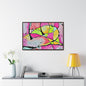 Pink Mouse Gallery Canvas Wraps Horizontal Frame 36″ x 24″ Walnut 1.25"