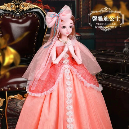 60cm Large Doll Full Set 15 Joint Doll 60cm9 Multicolor