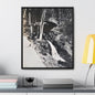 Narada Falls Yellowstone Gallery Canvas Wraps Vertical Frame 20″ x 24″ Premium Gallery Wraps (1.25″) Black