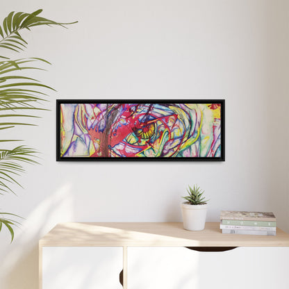 The Eye Framed Art Print - Kia Day Design