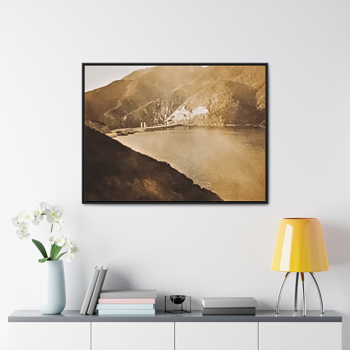 Morris Dam Lake Gallery Canvas Wraps, Horizontal Frame