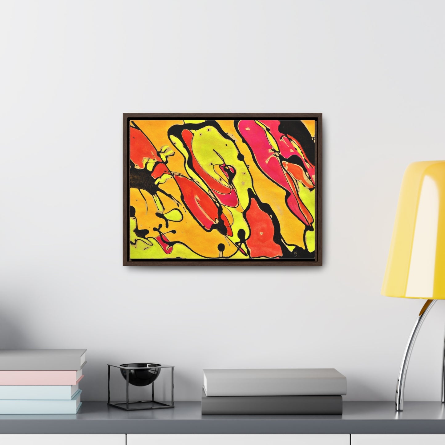 80's Rapture Gallery Canvas Wraps, Horizontal Frame