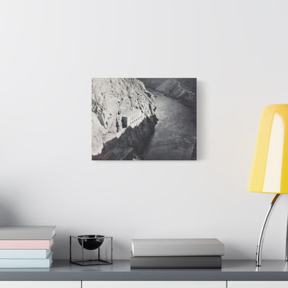 Boulder Dam Satin Canvas Stretched
