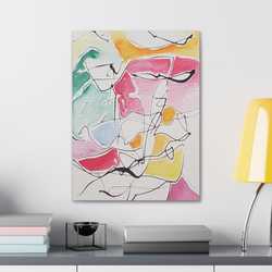 Abstract Face Canvas Gallery Wraps - Kia Day Design