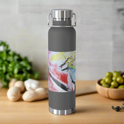 Apocalyptic Bird 22oz Vacuum Insulated Bottle Grey 22oz