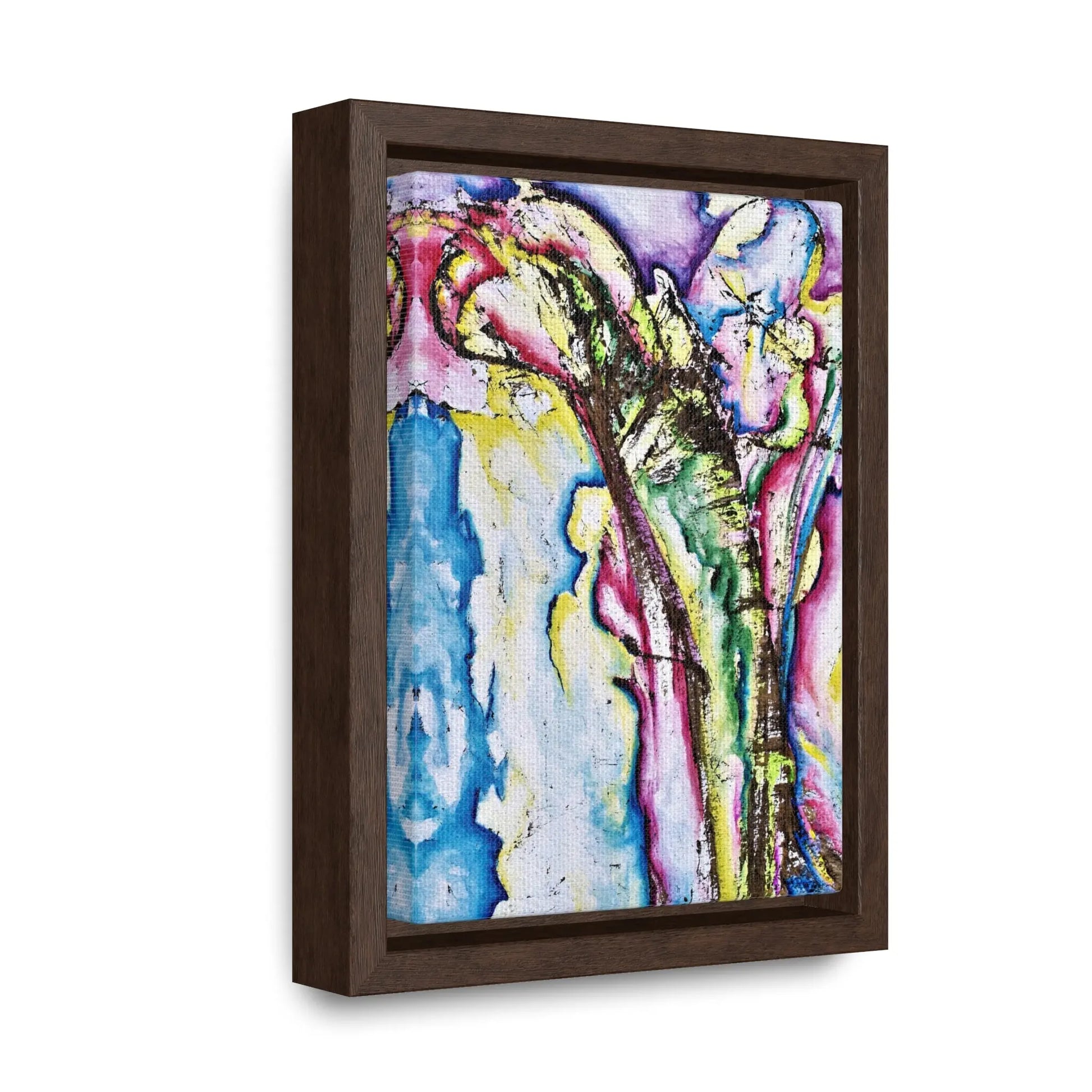 Calla Lilies Gallery Canvas Wraps, Vertical Frame