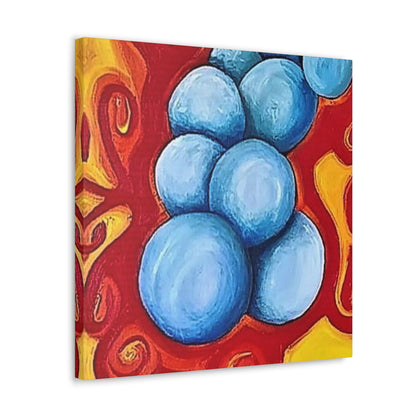 Blue Balls Canvas Gallery Wraps