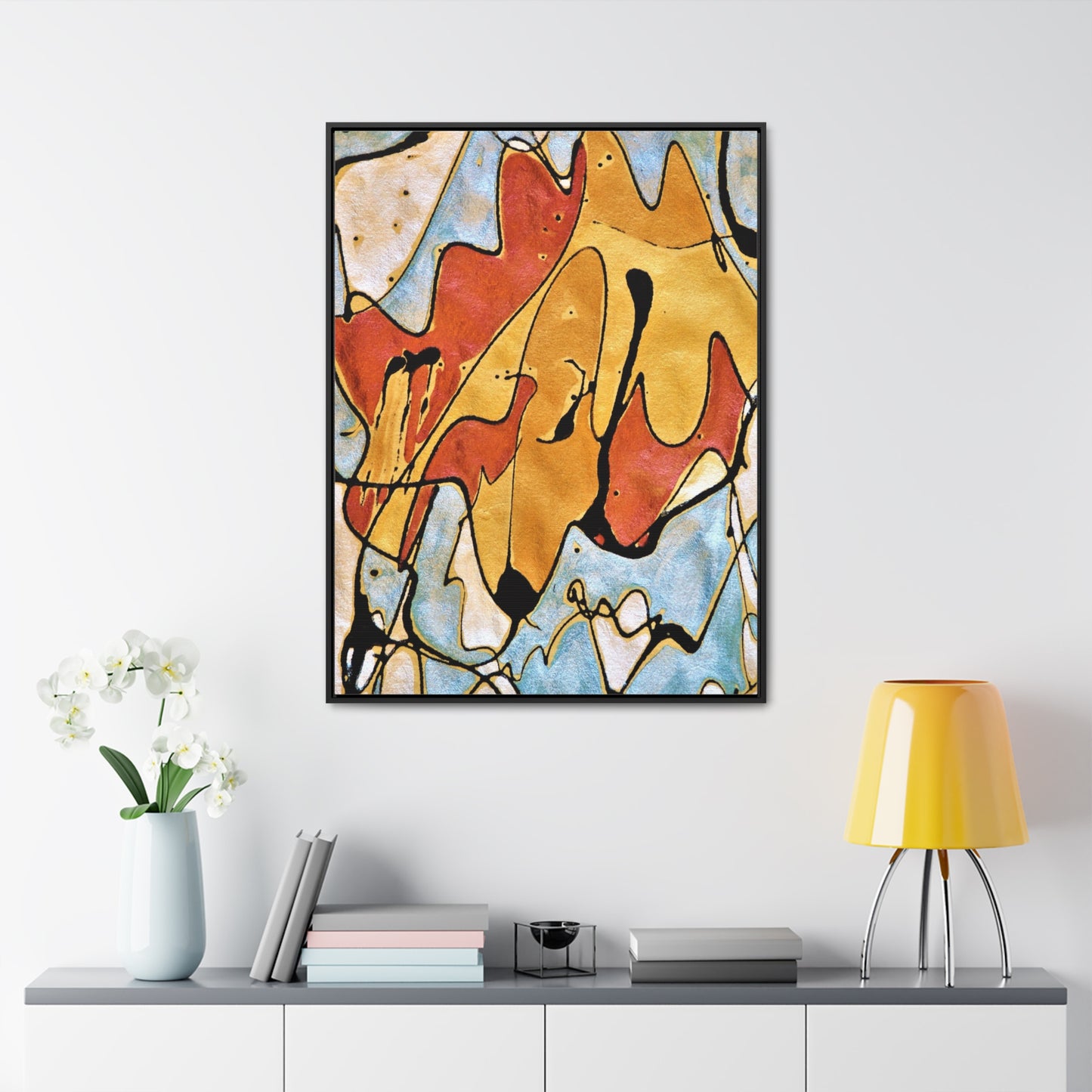 Fox Gallery Canvas Wraps, Vertical Frame