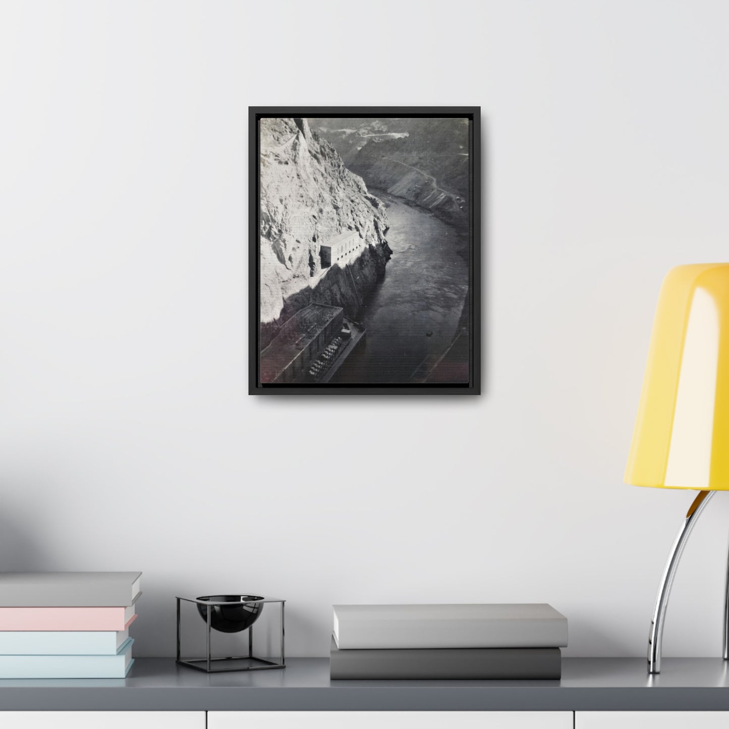 Boulder Dam Gallery Canvas Wraps, Vertical Frame