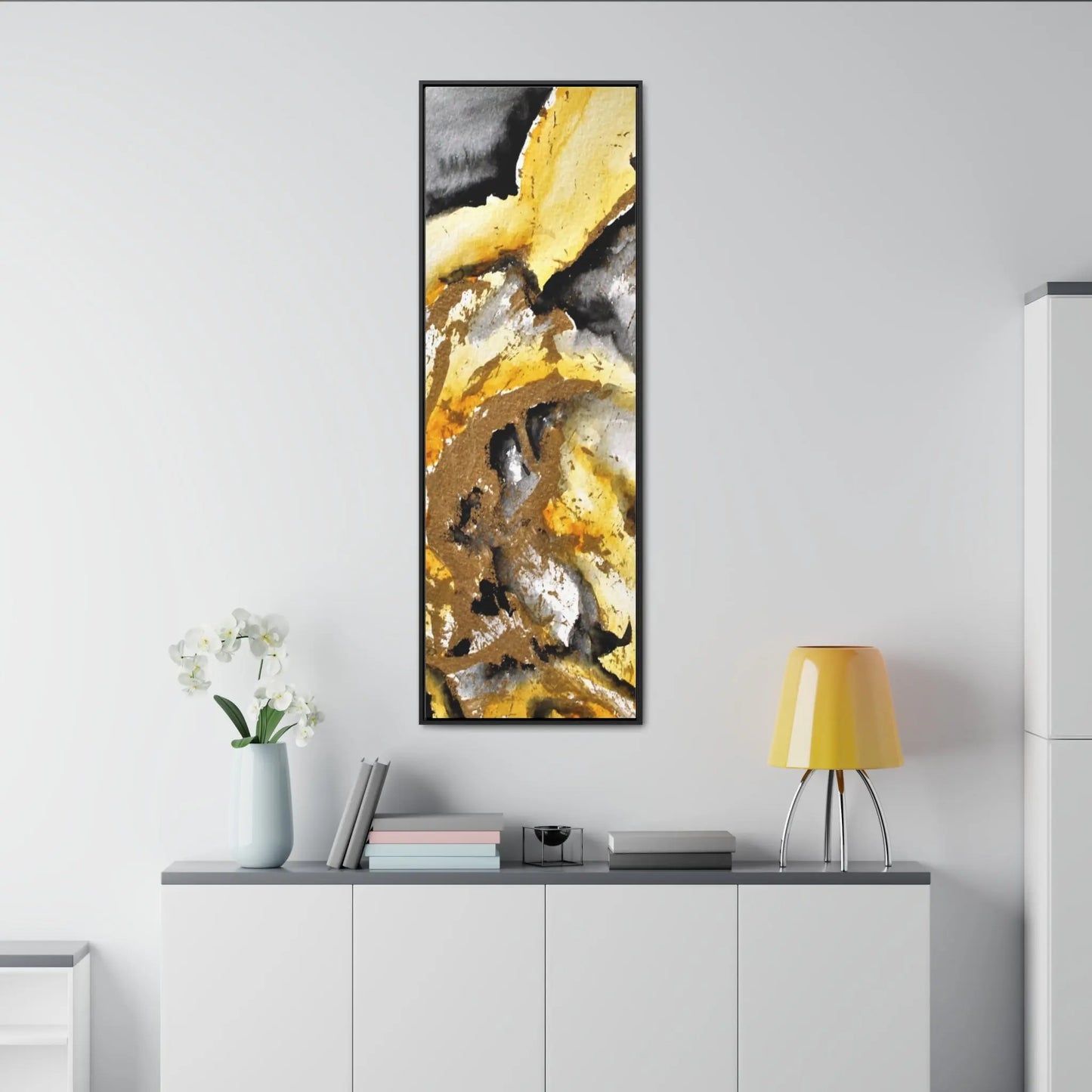 Tiger Stripe Gallery Canvas Wraps, Vertical Frame