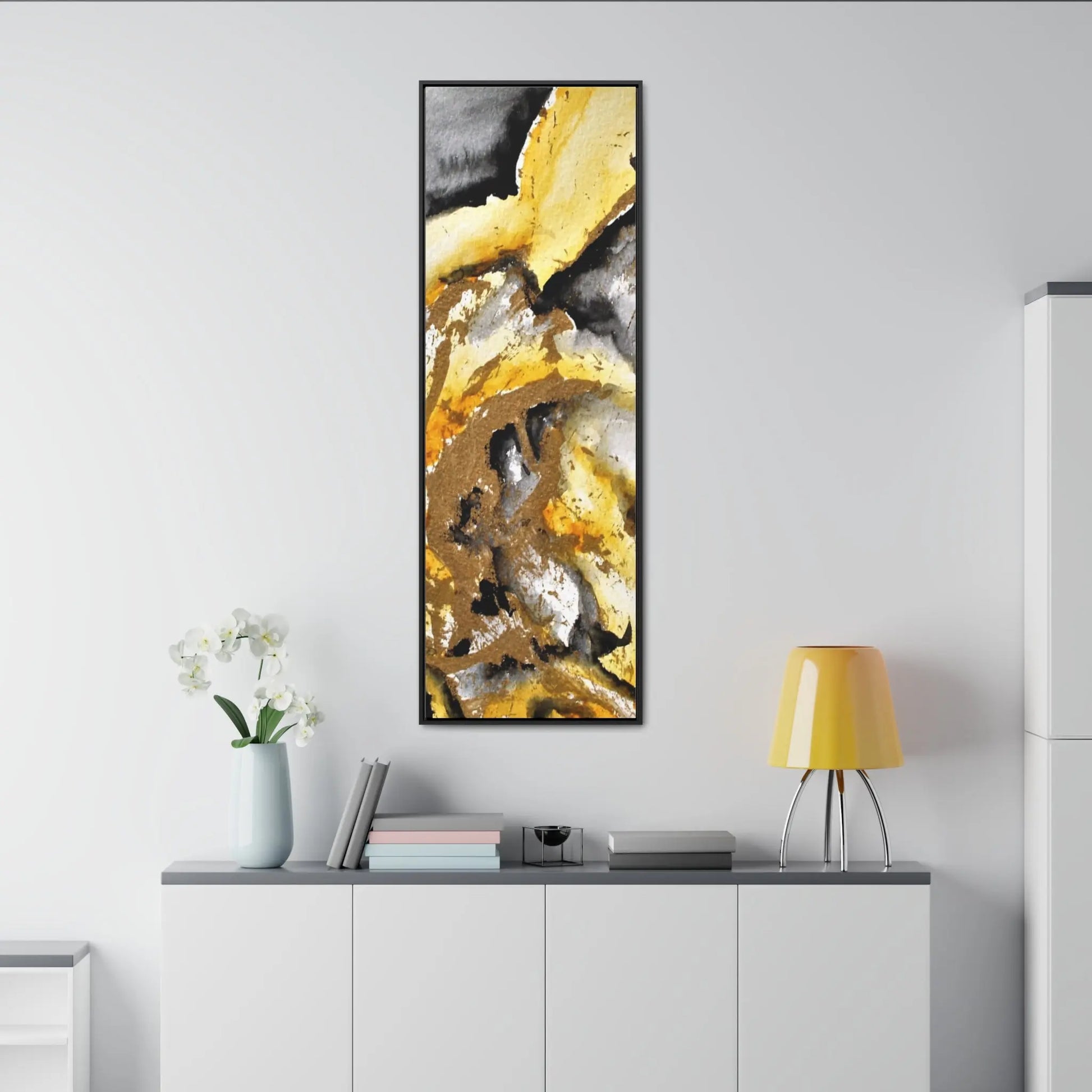 Tiger Stripe Gallery Canvas Wraps, Vertical Frame