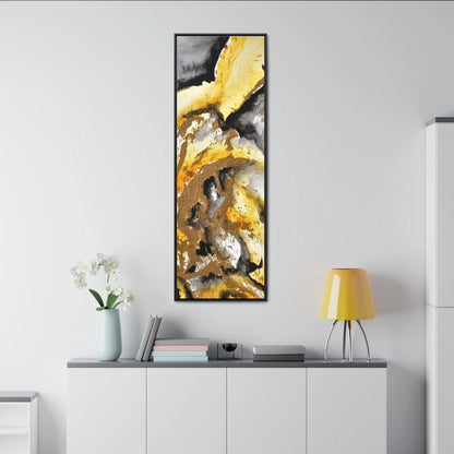 Tiger Stripe Gallery Canvas Wraps, Vertical Frame