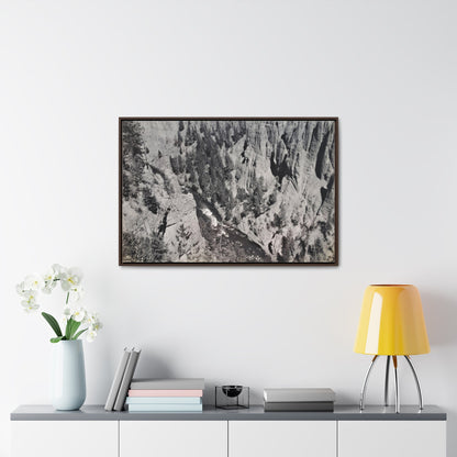 Cleopatras Needle Gallery Canvas Wraps Horizontal Frame 36″ x 24″ Walnut 1.25"