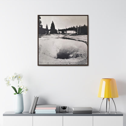 Morning Glory Pool Yellowstone Gallery Canvas