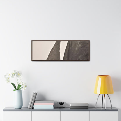 The Needles Eye Gallery Canvas Wraps Horizontal Frame 36″ x 12″ Walnut Premium Gallery Wraps (1.25″)
