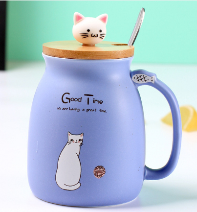 Ceramic Mug Duo with Lids - Purple - mugs