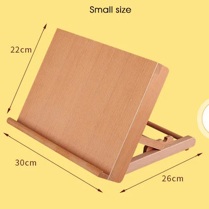 Folding Easel Portable Wood Desk Easel for Painting