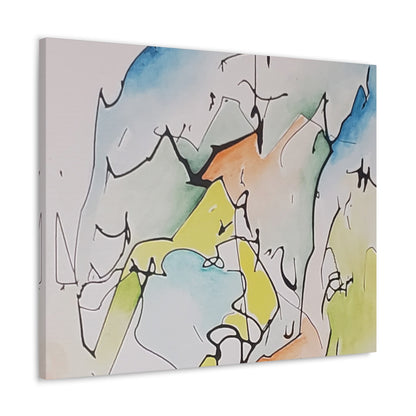 Misty Mountains Canvas Gallery Wraps