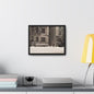 430 W 119th St New York Gallery Canvas Wraps Horizontal Frame 14″ x 11″ Black white Premium Gallery Wraps (1.25″)
