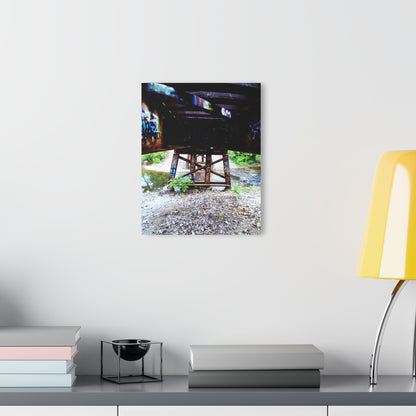 Urban Bridge Acrylic Print French Cleat Hanging - - Home Decor