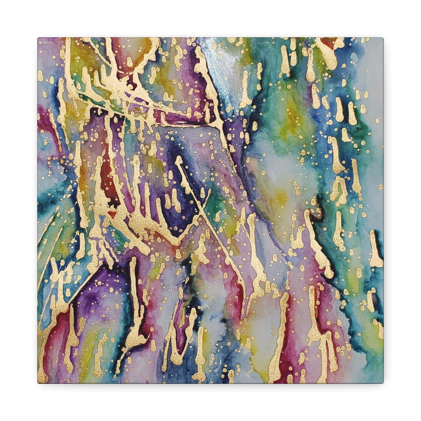 Purple Rain Canvas Gallery Wraps