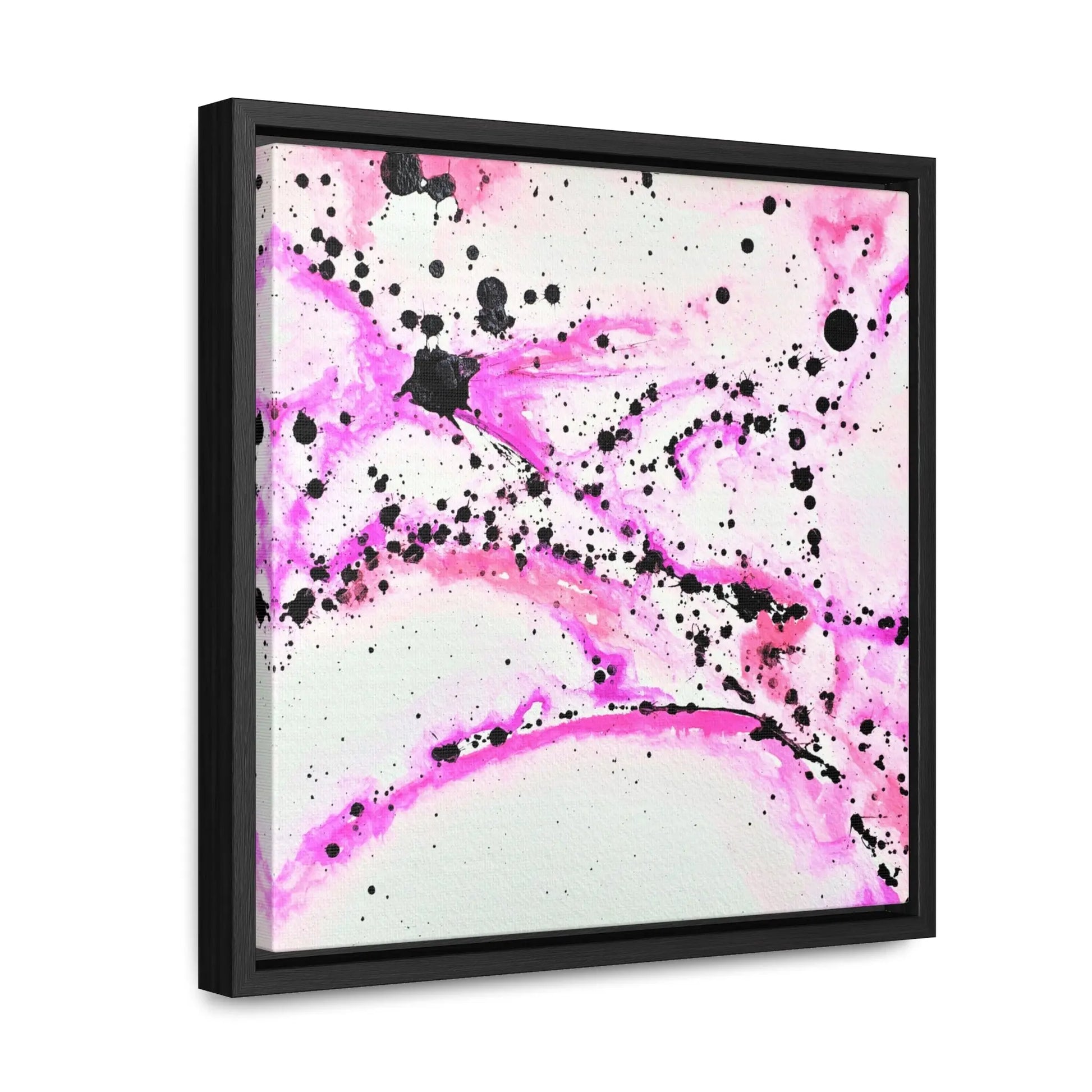 Neon Lightning Gallery Canvas Wraps, Square Frame