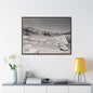 Mammoth Hot Springs Gallery Canvas Wraps Horizontal Frame 40″ x 30″ Walnut Premium Gallery Wraps (1.25″)