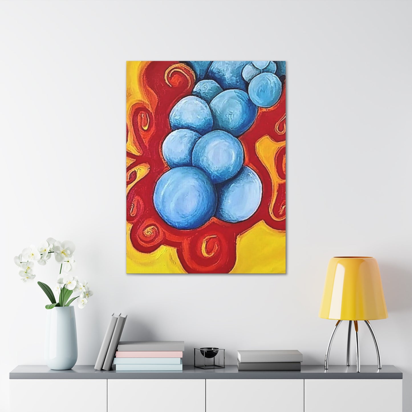 Blue Balls Canvas Gallery Wraps