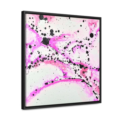 Neon Lightning Gallery Canvas Wraps, Square Frame