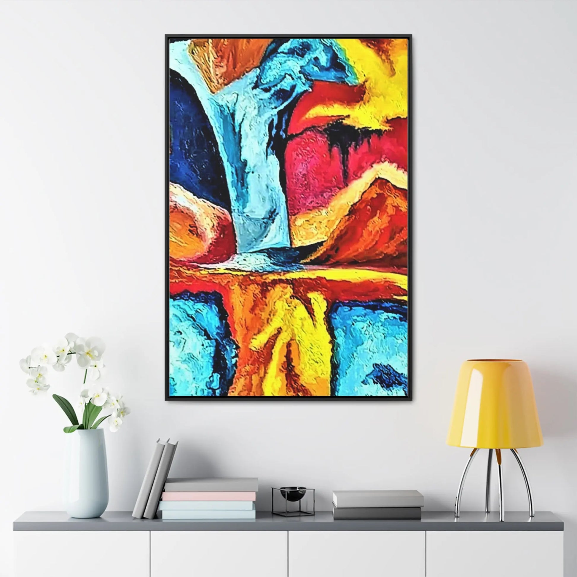 Pele Gallery Canvas Wraps, Vertical Frame