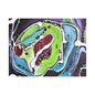 Alien Satin Canvas, Stretched 24″ x 18″ (Horizontal) 1.5"