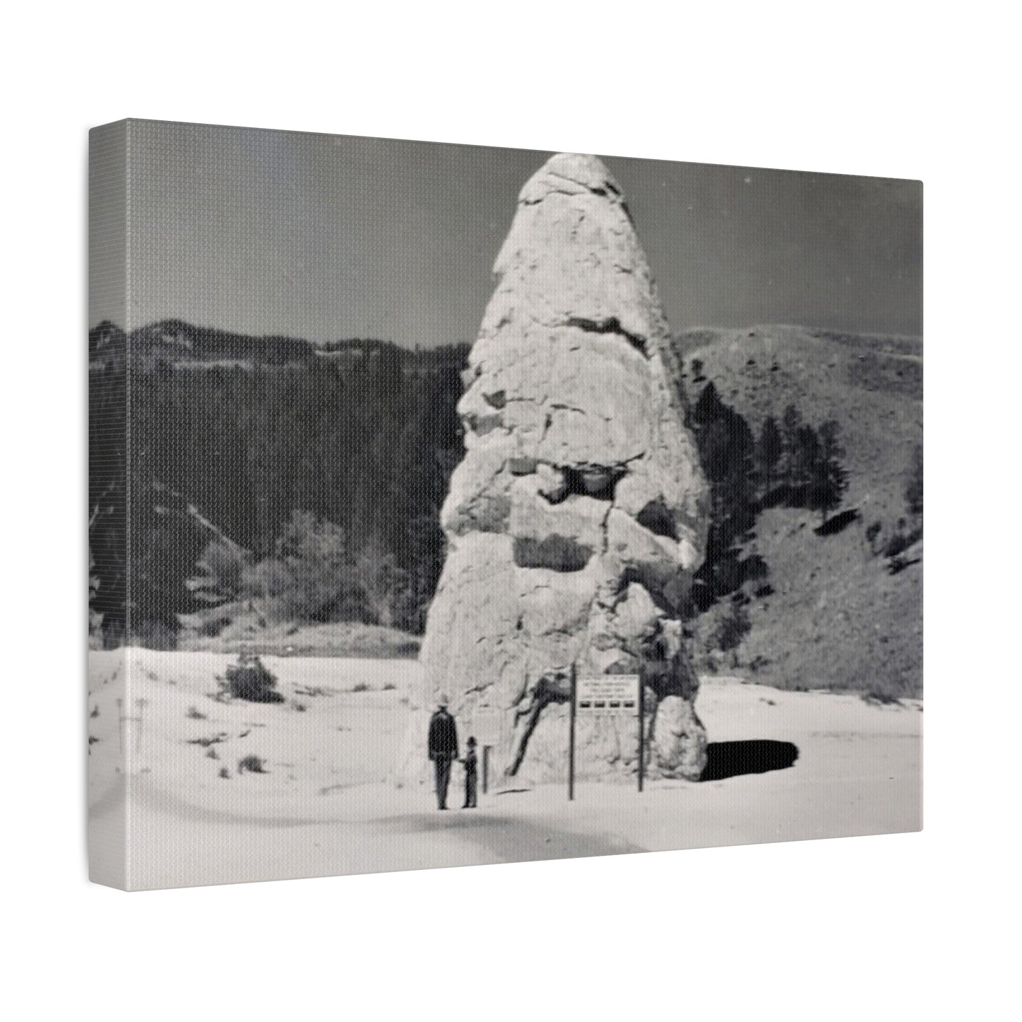 Liberty Cap Yellowstone Stretched Canvas