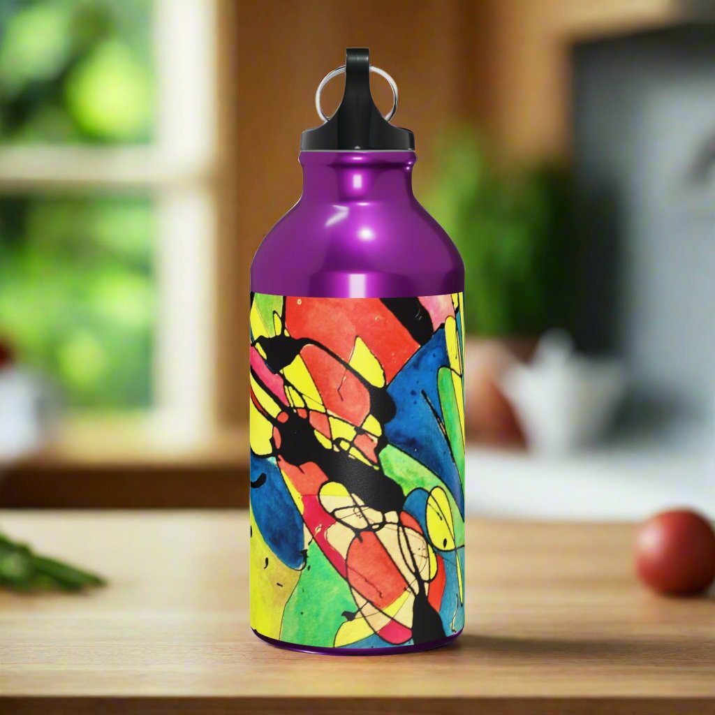 Exploding Earth Oregon Sport Bottle