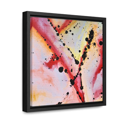 Red Hot Love Gallery Canvas Wraps, Square Frame