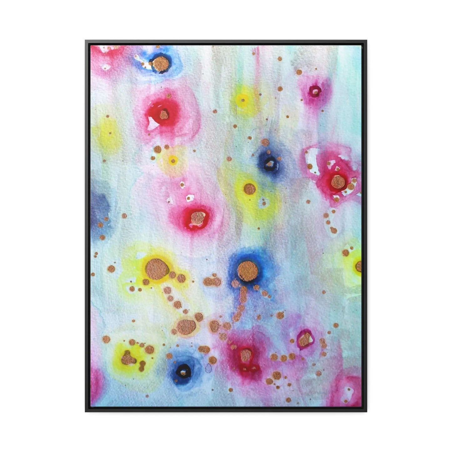 Raining Blooms Gallery Canvas Wraps, Vertical Frame 30″ x 40″ Premium Gallery Wraps (1.25″)