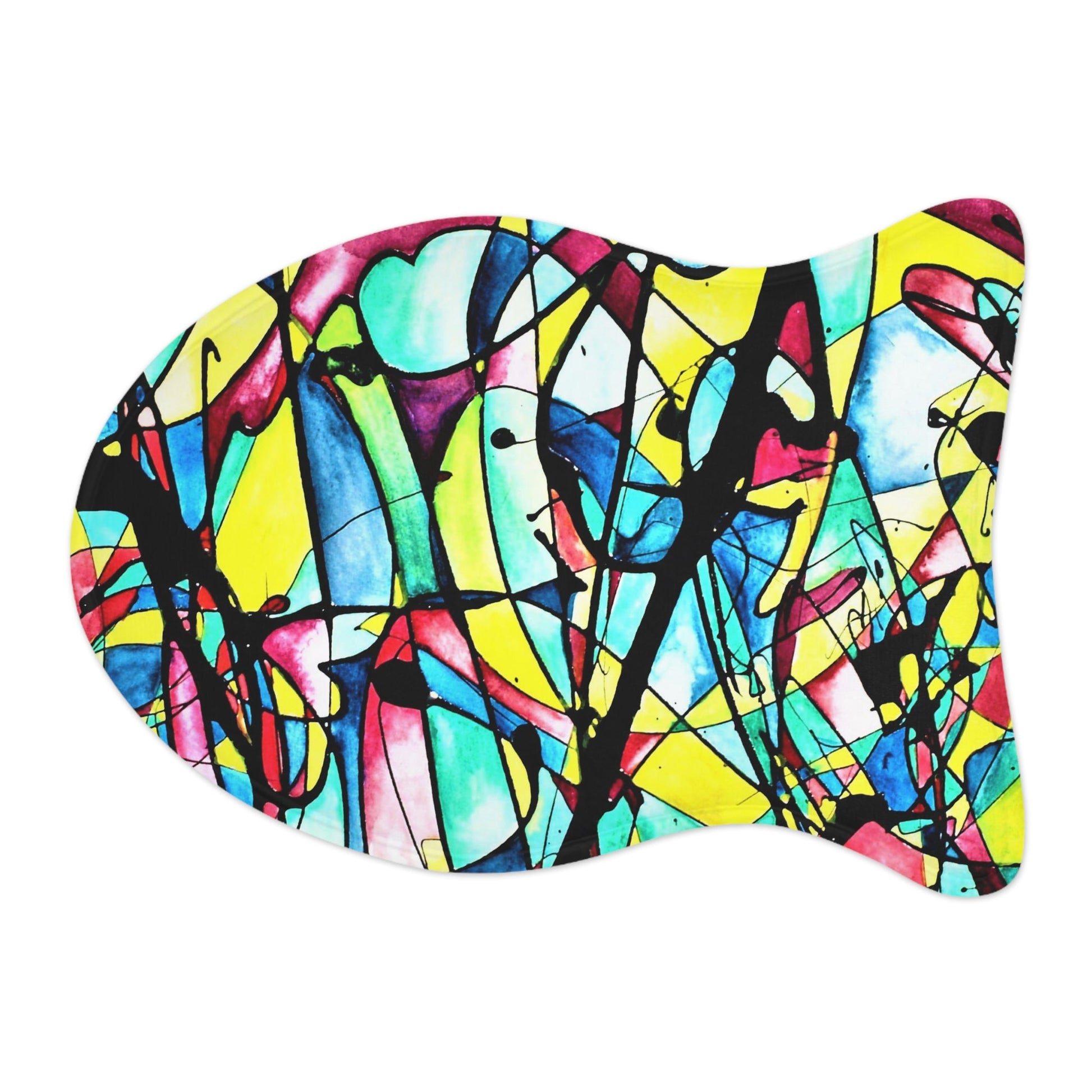 Alien Lady Pet Feeding Mats - - food mat