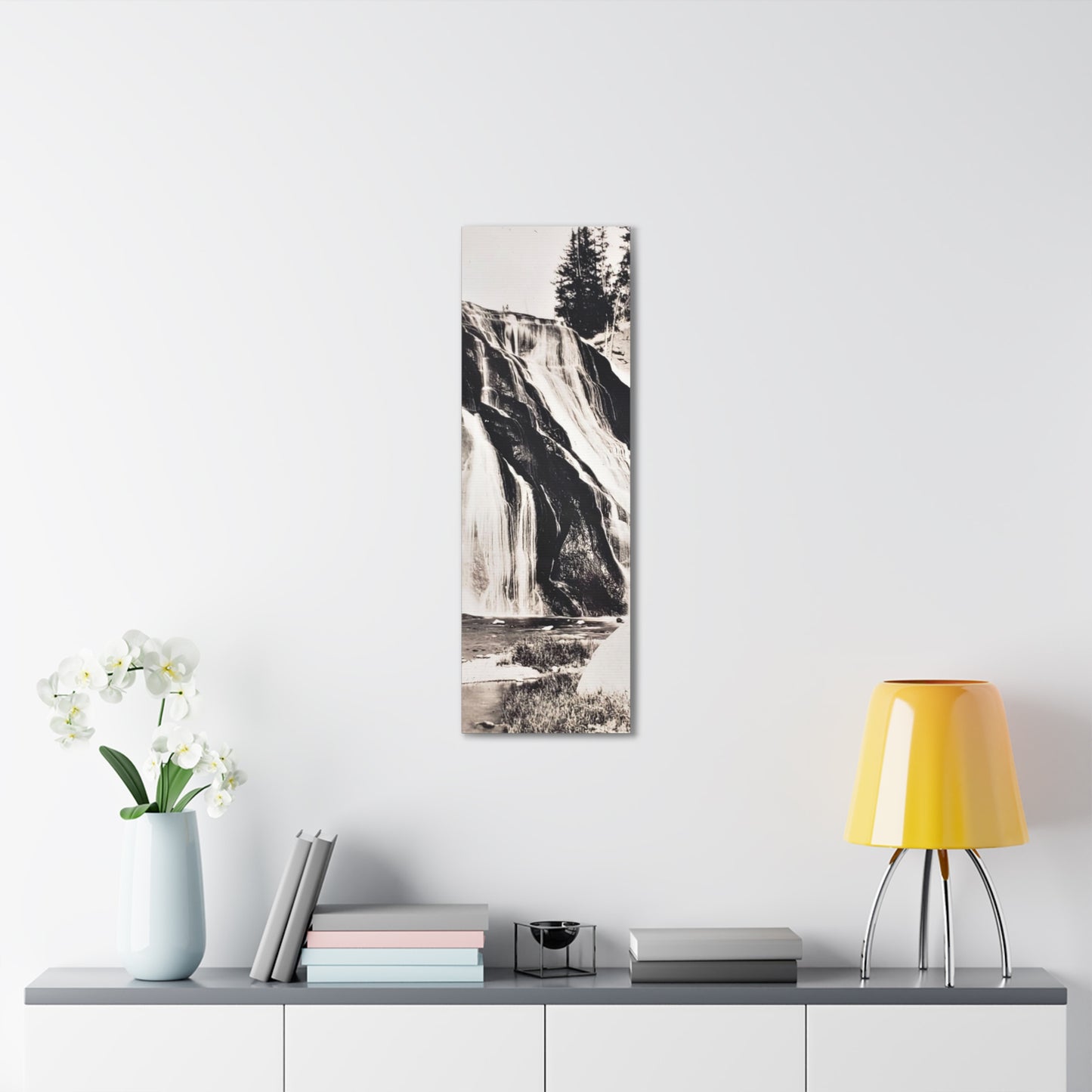 Gibbon Falls Yellowstone Canvas Gallery Wraps