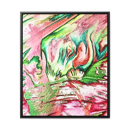 Pink Forest Gallery Canvas Wraps, Vertical Frame 20″ x 24″ Premium Gallery Wraps (1.25″)