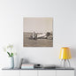 Army Pursuit Plane Ames Airport 1939 Canvas Gallery Wraps 30″ x 30″ 1.25"